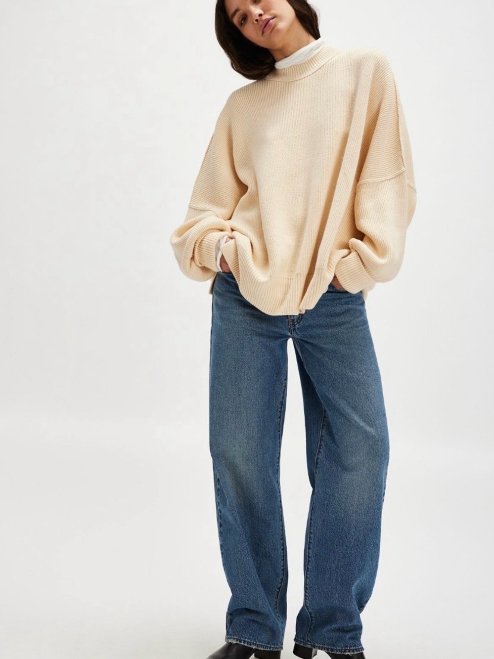 NWOT Free People Easy Street Sweater